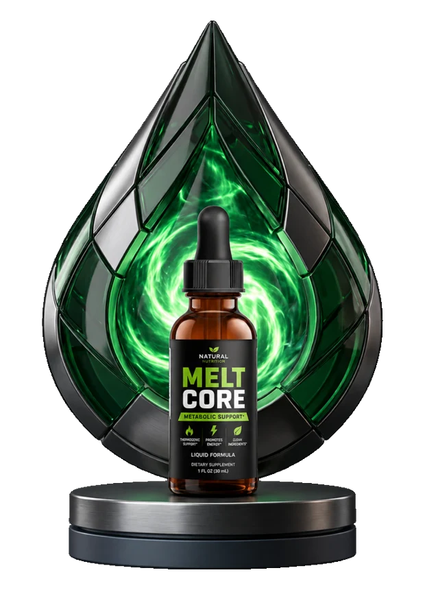 MeltCore old version — earlier liquid bottle