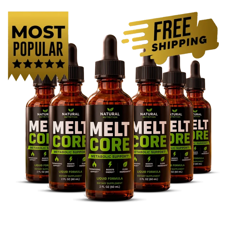 MeltCore metabolism support formula — supply bottles